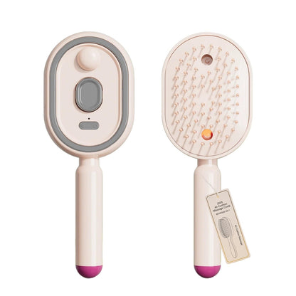 Electric spray retractable air cushion comb //دج3600