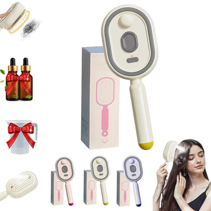 Electric spray retractable air cushion comb //دج3600