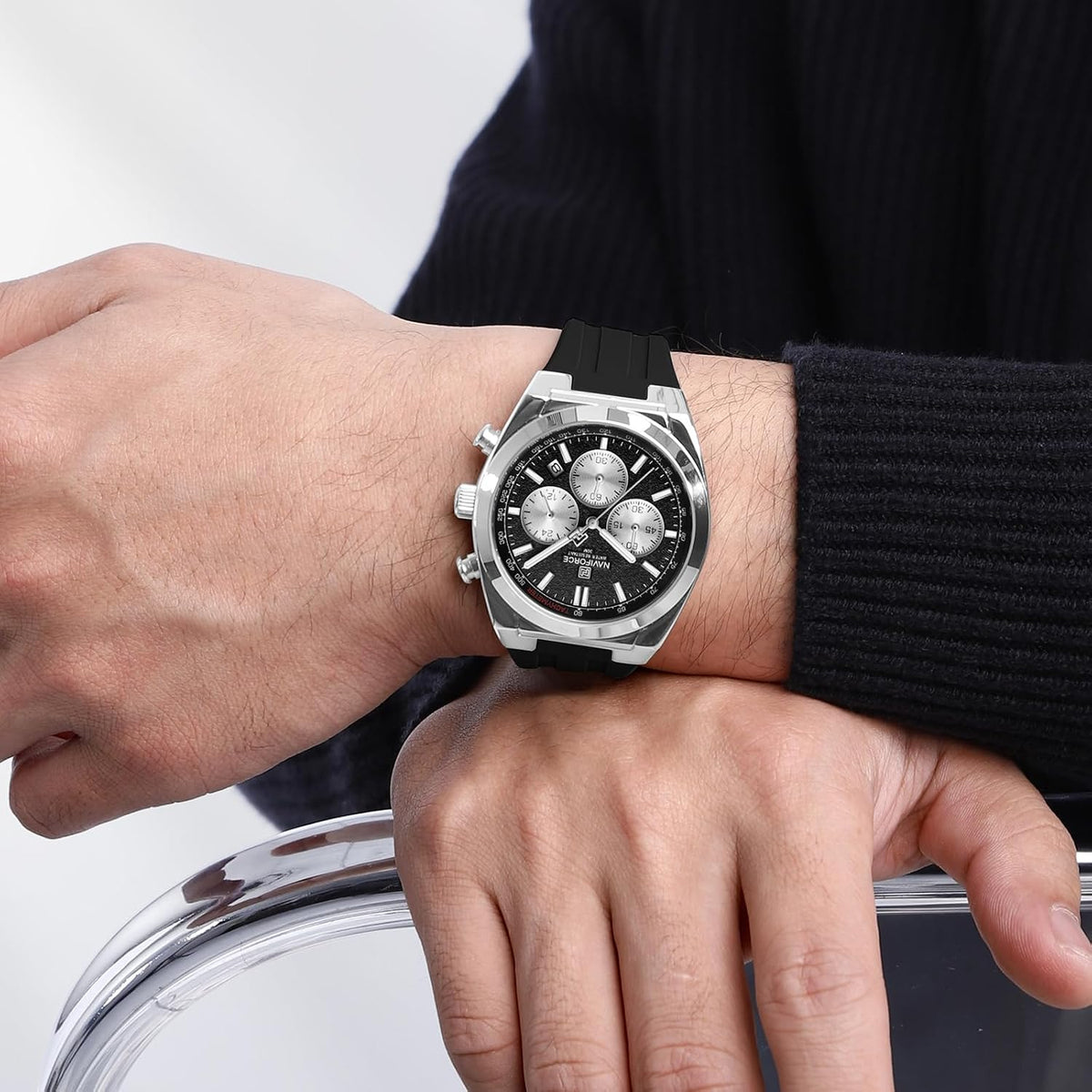 Montre tendance NAVIFORCE 8080 pour homme